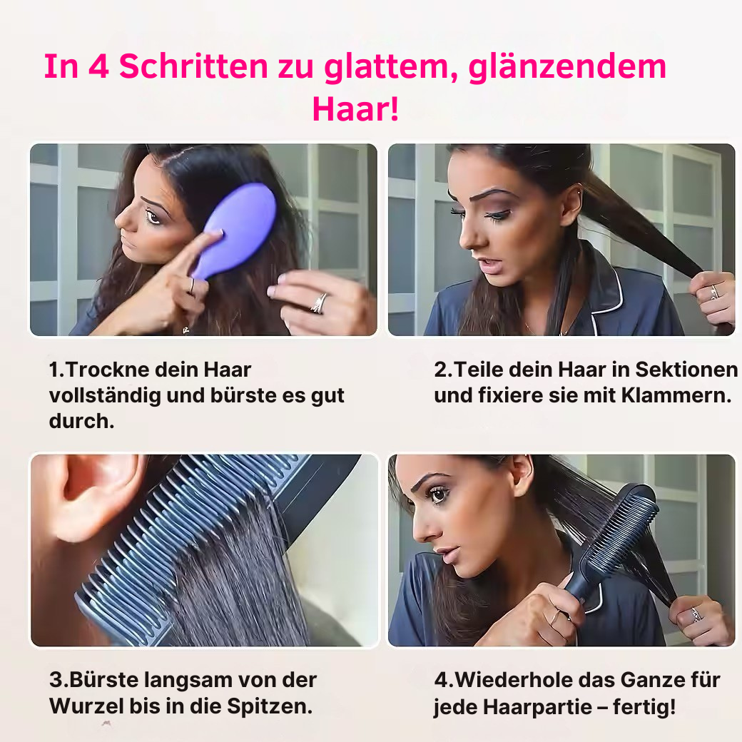 GleamPro 3-in-1 Glättbürste