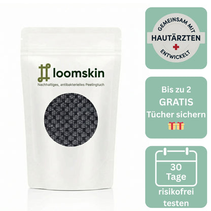 LOOMSKIN™ - nachhaltiges Peelingtuch