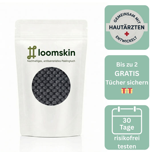 LOOMSKIN™ - nachhaltiges Peelingtuch